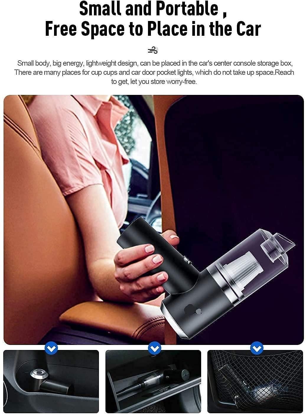 3 in 1 Portable Air Duster Wireless Vacuum Cleaner